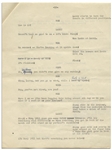 Moe Howard's 11pp. Script Entitled ''Look at the Brownie'', With Moe's Annotations Including His Signature -- Likely the Script for The Three Stooges 1952 Appearance on ''All Star Revue'' -- Very Good